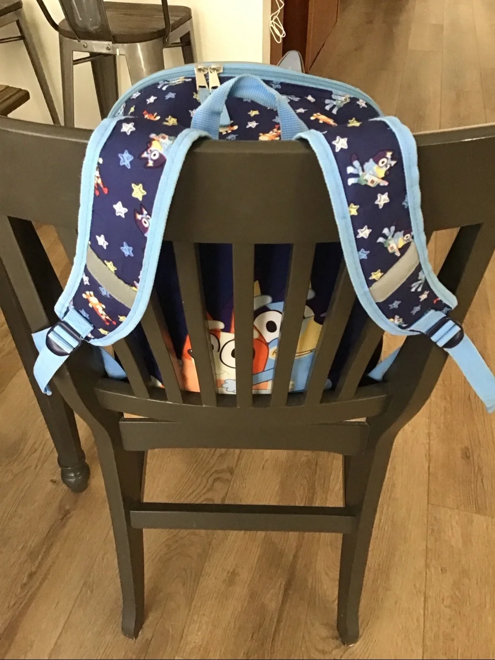 Bluey backpack full size, and lunch box